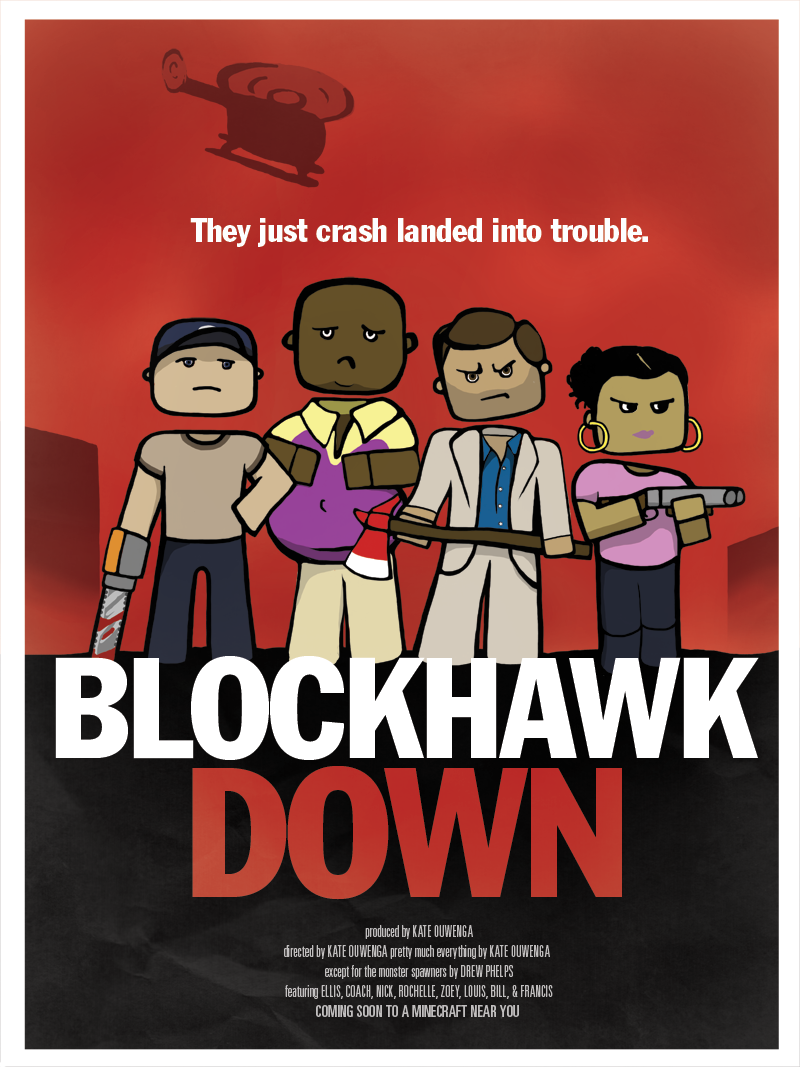 Illustration for article titled Left 4 Dead's Newest Campaign is in Minecraft